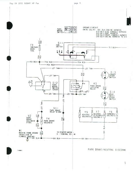 John Deere 210Le Wiring Diagram